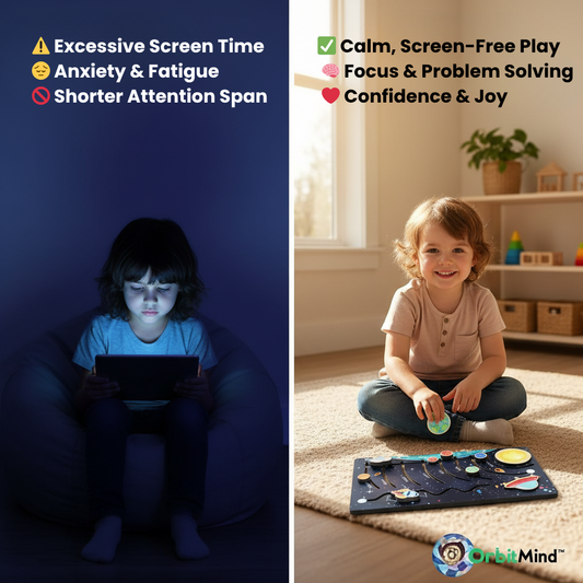 OrbitMind™ – Premium Space Learning Felt Board