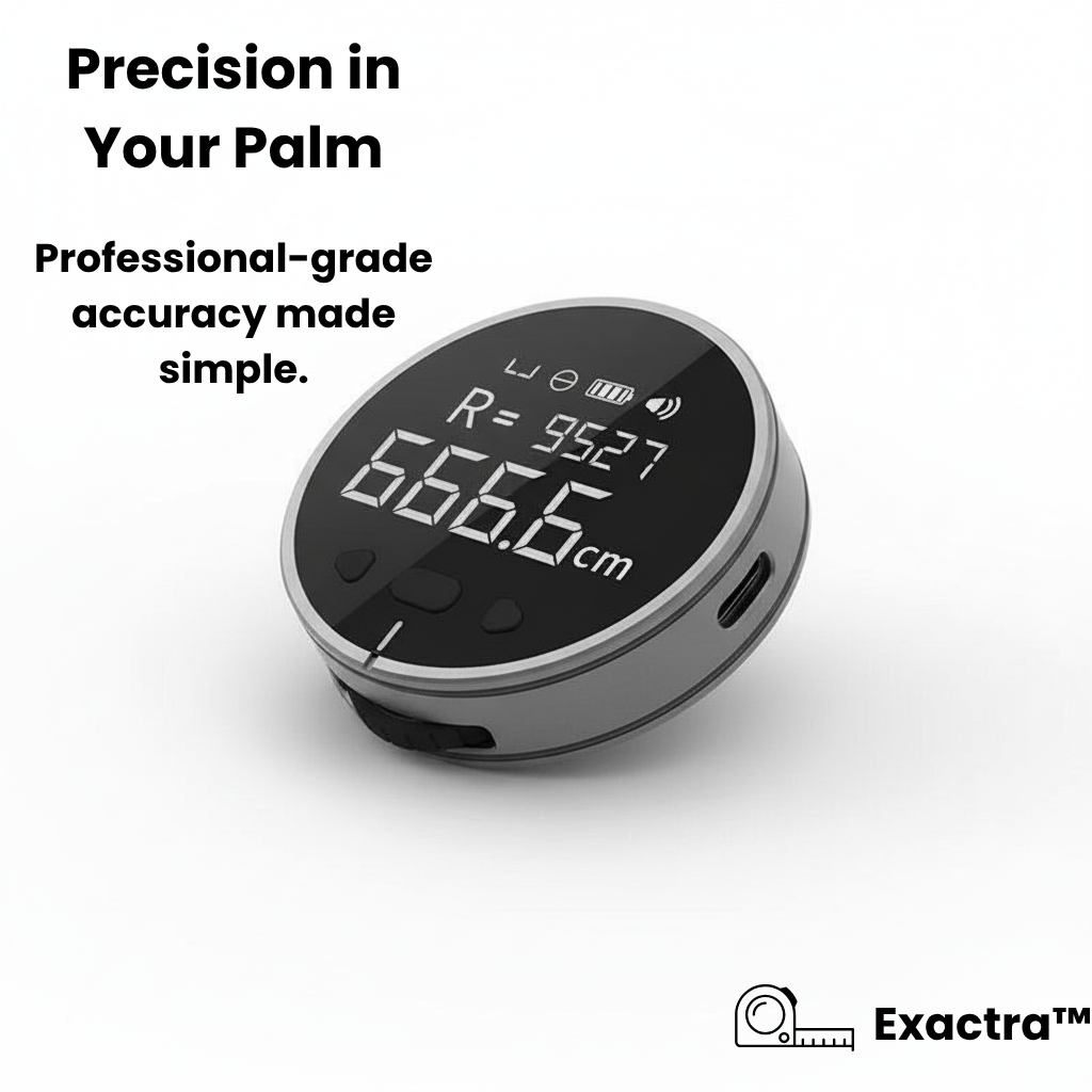Exactra™ – Innovative Mini Digital Tape Measure