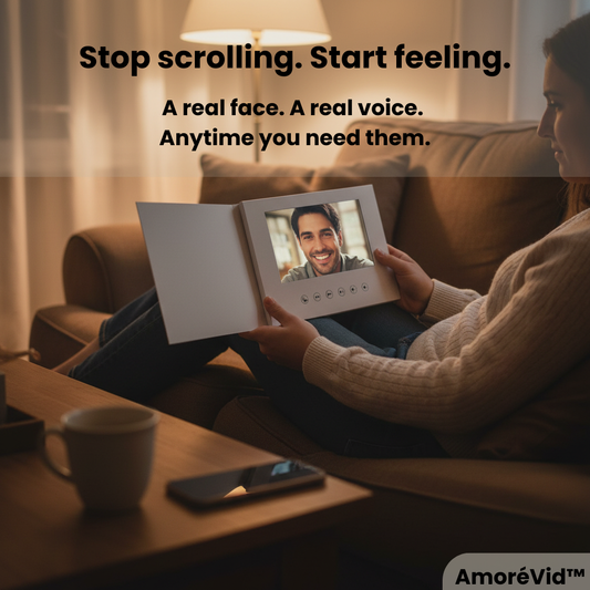 AmoréVid™ – Love Story Video Card