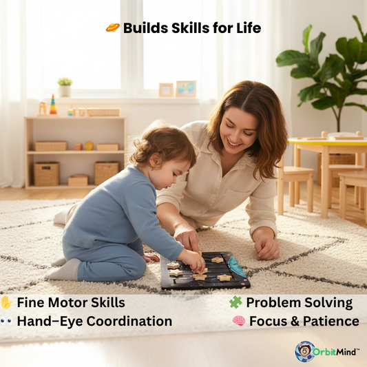 OrbitMind™ – Premium Space Learning Felt Board